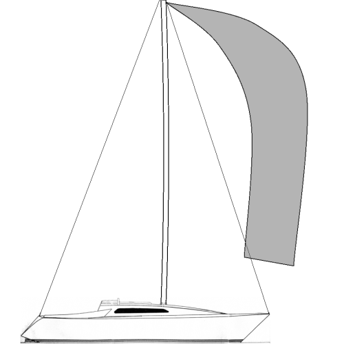 BRASILIA 32 - Vela Balão Triradial (Spinnaker)