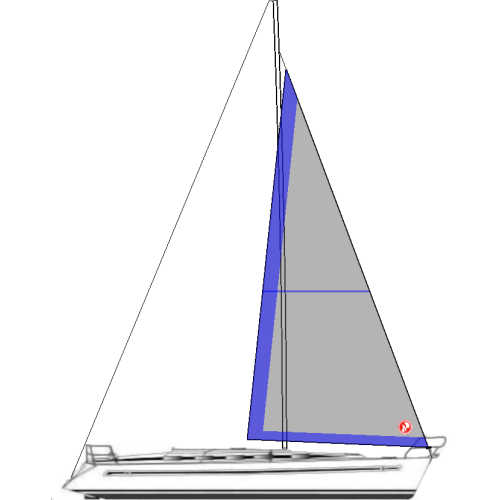 BAVARIA 44 - Vela Genoa II 115% (ENROLADOR)