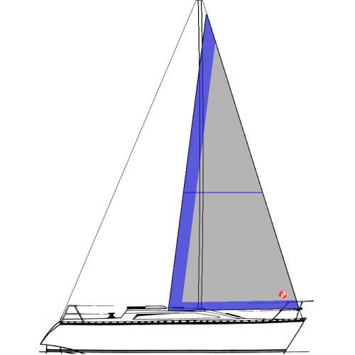 CAL 9.2 - Vela Genoa II 125% (Enrolador)