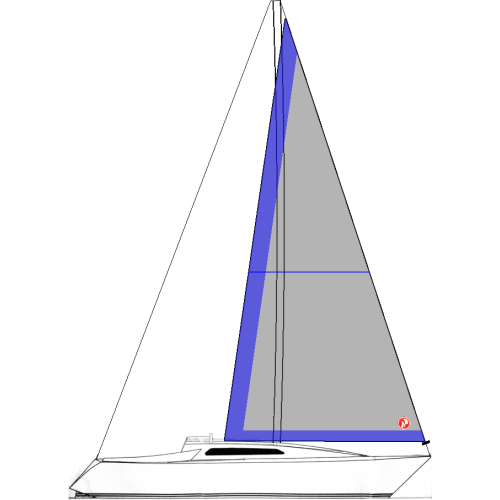 BRASILIA 32 - VELA GENOA II 127% (ENROLADOR)