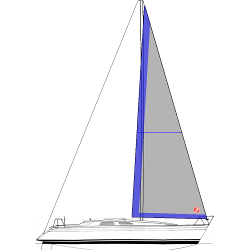 BAHAMAS 40 - VELA GENOA III 108% (ENROLADOR)
